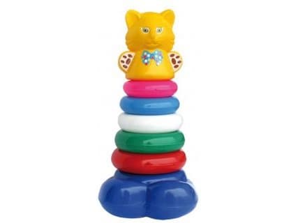 Katten Nina i stövlar Pyramid - (00067)