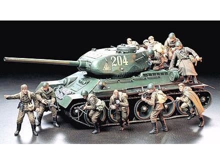 Tamiya Set Venäjän armeijan rynnäkköjalkaväki