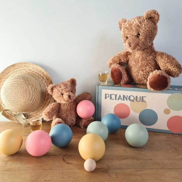 Egmont Toys Petanque - Boccia træ pastel