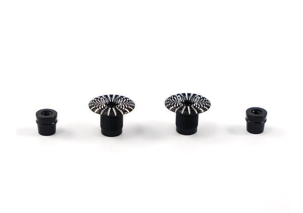 FrSky M4 Stick End Paraply Black. 2-pack