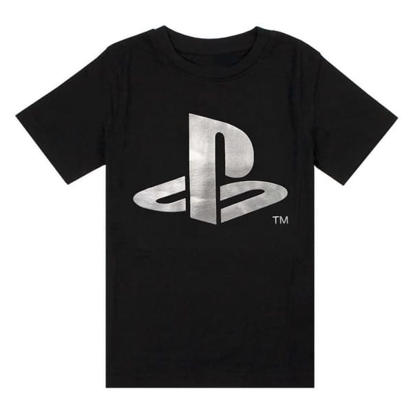 Playstation Boys Logo Foil T-Shirt