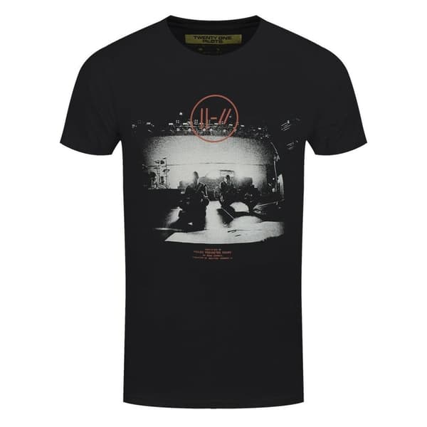 twenty one pilots Unisex Adult Dark Stage Cotton T-Shirt Black XL