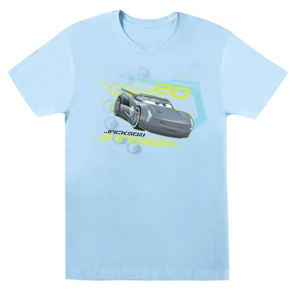 Disney Mens Cars Jackson Storm T-Shirt