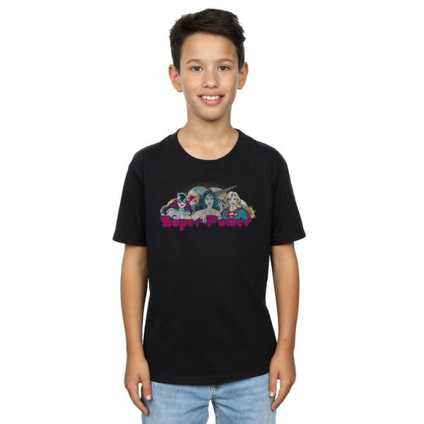 DC Comics Boys Justice League Super Power T-Shirt