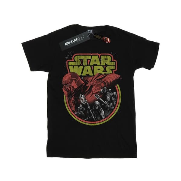 Star Wars Boys The Rise Of Skywalker Retro Villains T-Shirt Black 7-8 Years