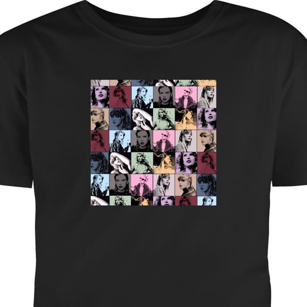 T-shirt för Barn | Klassisk Barn-T-shirt Taylor Swift Svart 9-11 År T-shirt för Barn | Klassisk Barn-T-shirt Taylor Swift Svart 9-11 År