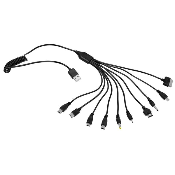 Monikäyttöinen 10-in-1 Latauskaapeli