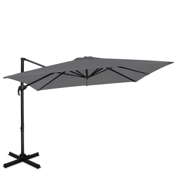 VONROC Premium Cantilever Parasoll Pisogne 300x300 cm – 360° Roterbar, UV-Skydd, Inkl. Överdrag VONROC Premium Cantilever Parasoll Pisogne 300x300 cm – 360° Roterbar, UV-Skydd, Inkl. Överdrag