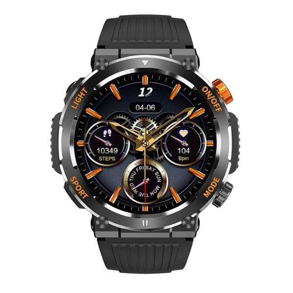 V68 Smartwatch 100+ Sportlägen Kompass Ficklampa Smartklocka