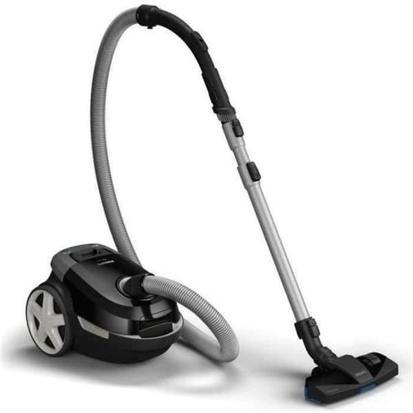 PHILIPS XD3112/09 Dammsugare Släde med Väska Serie 3000 - 900W - 79 dB - Anti-allergen filter Svart
