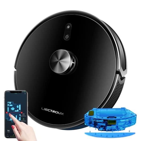 LIECTROUX X6 LDS Connected Mopping Robot Dammsugare