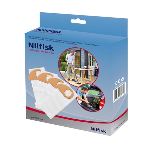 Nilfisk pölypussi Niflisk Buddy 2