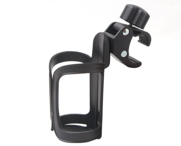 INF Roterbar flaskeholder for sykkel, svart