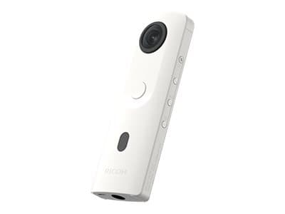 Ricoh THETA SC2, Micro-USB, Valkoinen, 24 MP, 25,4 / 2,3 mm (1 / 2.3"), 64, 3200, Auto, Pilvinen, Päivänvalo, Luonnollinen, Ulkona, Sävy, Vedenalaine