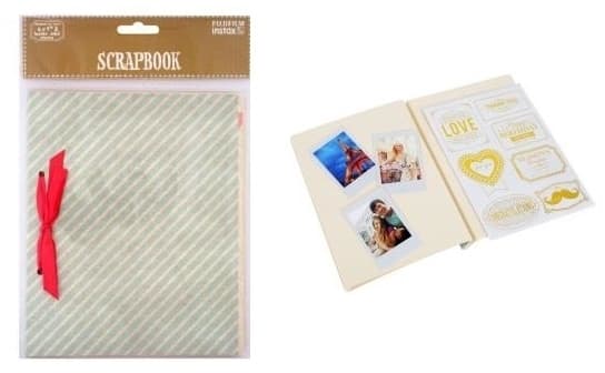 Instax-leikekirja "Blue Stripe, Fujifilm