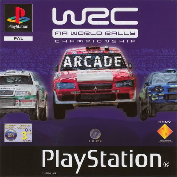 WRC Arcade - Playstation 1 (brukt)