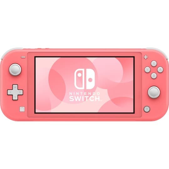 Nintendo Switch Lite Basenhet - Coral Pink - Nintendo Switch (begagnad)