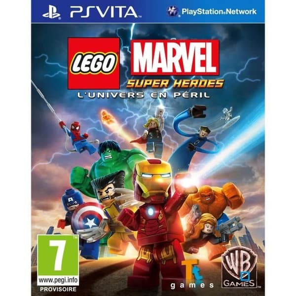 Lego Marvel Superhjältar Spel PS Vita