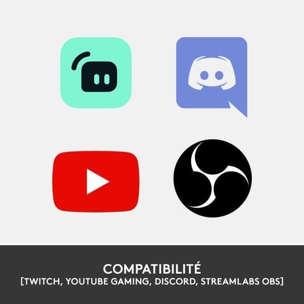 StreamCam Webcam - FHD - LOGITECH - Valkoinen