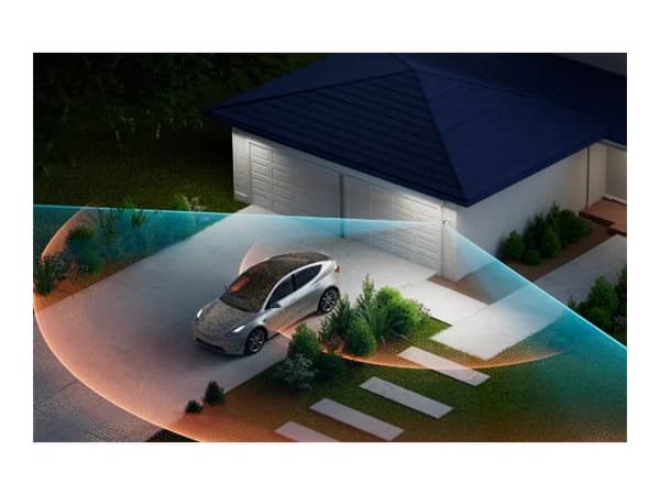Eufy eufyCam S3 Pro - Nätverksövervakningskamera - kula - utomhusbruk - väderbeständig - färg (Dag&Natt) - 3840 x 2160 - 4K, 1080p - ljud - trådlös -
