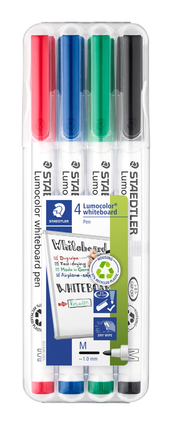 Lumocolor whiteboardpennor 4-pack Staedtler Lumocolor whiteboardpennor 4-pack Staedtler
