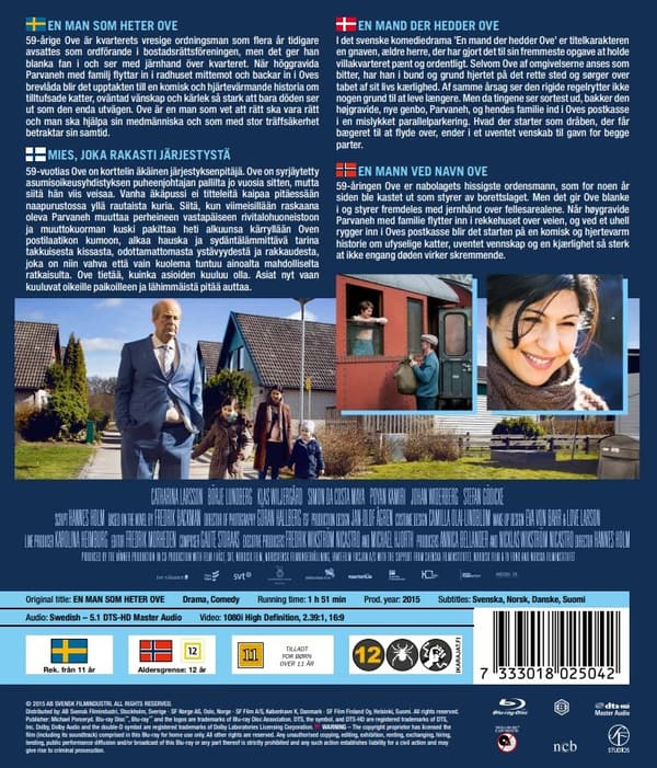 En man som heter Ove (Blu-ray)