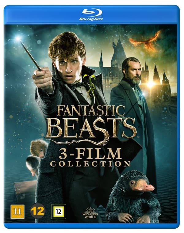 Fantastic Beasts 3 Film Collection (Blu-ray)