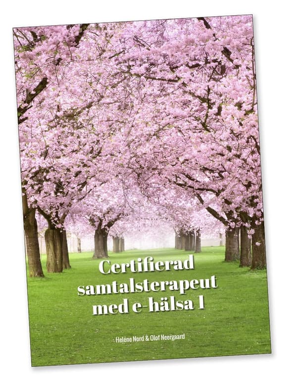 Certifierad samtalsterapeut med e-hälsa