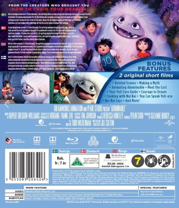 Den Avskyelige Snømannen (Blu-ray)