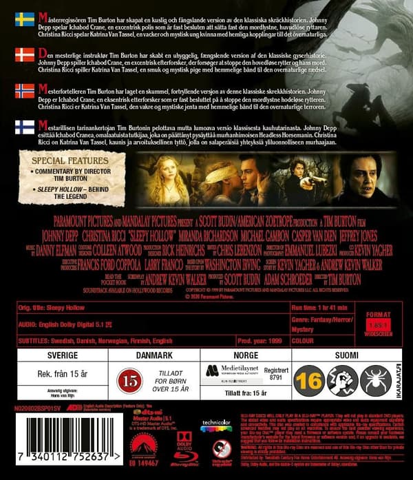 Sleepy Hollow (Blu-ray)
