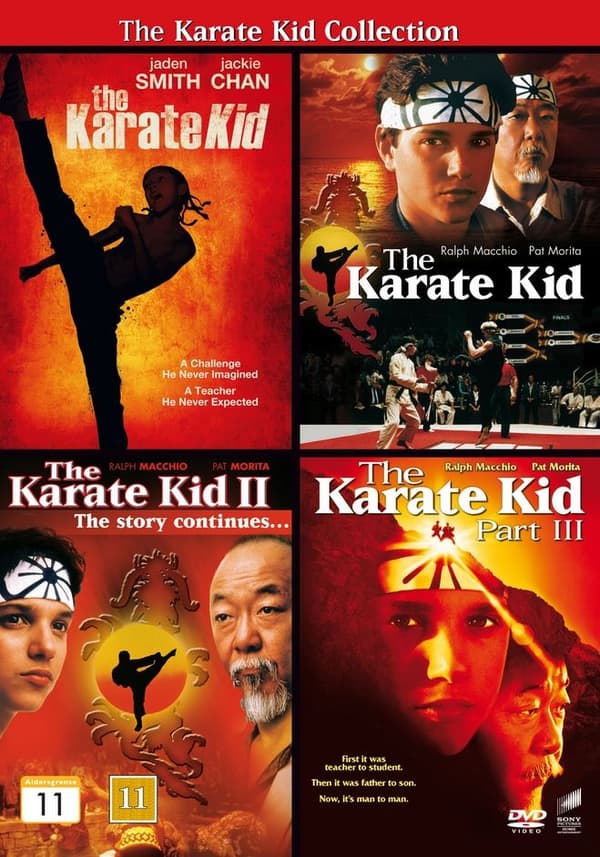Karate Kid 1-4 Samleboks
